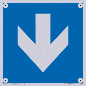 Custom Mandatory: Down arrow